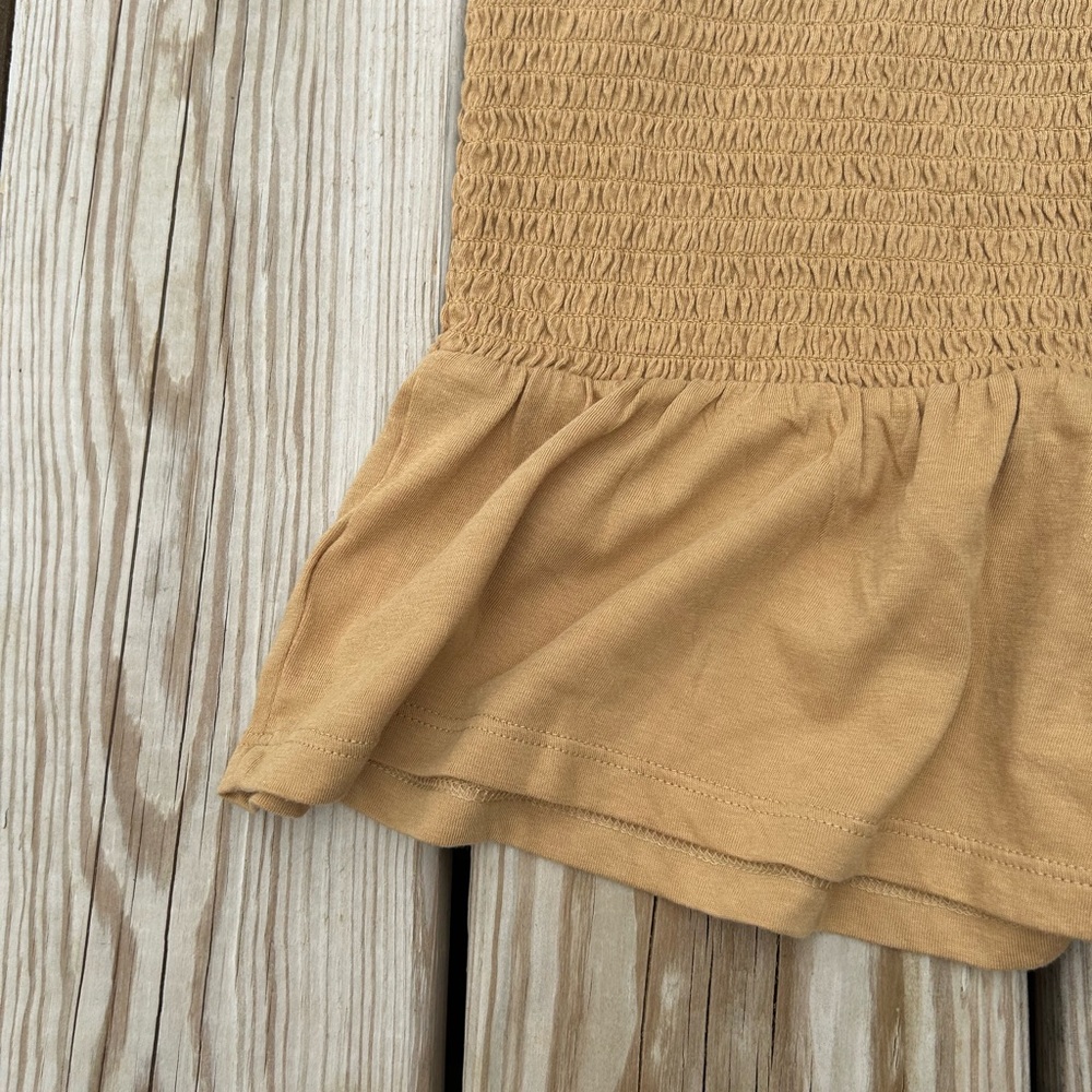 American eagle smocked off the shoulder ruffle top‎ Size Medium New With Tags - Picture 15 of 15